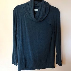 Lou & Grey Signature Soft Cowl Neck Sweatshirt